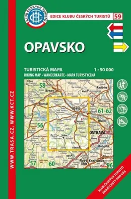 Obrázek produktu pro KČT 59 Opavsko 1:50 000/turistická mapa