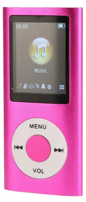 Productafbeelding van MP3-Player - Bluetooth Muziekspeler - Draagbaar en Ultradun - 1,8 Inch LCD Scherm - Perfect voor Studenten - Inclusief Geheugenkaart