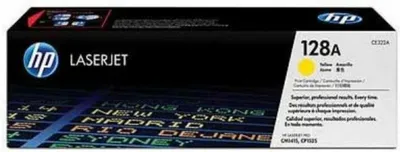 Zdjęcie produktu dla Oryginalny toner Hewlett Packard CE322A, żółty (1 sztuka)
