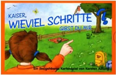 Produktbild von ADL51033 - Wieviele Schritte? - Kartenspiel, für 2 bis 8 Spieler, ab 6 Jahren