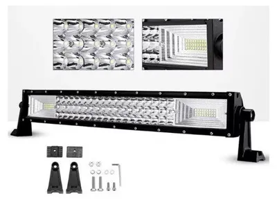 Immagine prodotto di Barra LED 7D da 55 cm e 324 W (faro a LED) con luce bianca combinata, 12 V / 24 V
