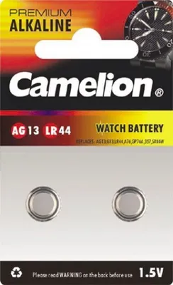 Produktbild von Camelion 2er-Set AG13 LR44 SR44W Knopfzelle 1,5V Batterie