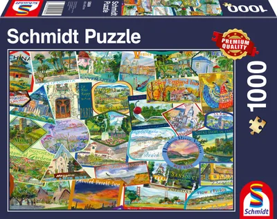Obrázok produktu pre Puzzle 1000T. Reise-Sticker