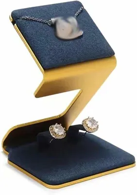 Produktbild von Schmuckständer - Displayhalter Zubehör - Schmuck Präsentieren - Mit Samt-Bezügen - N.V. - Schwarz