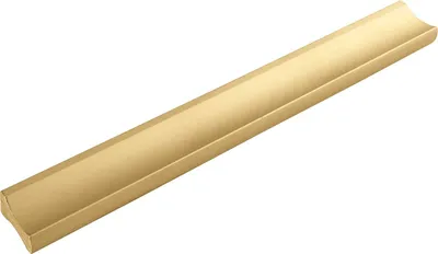 Produktbild von Alles im Griff Möbelgriff Alto LA 128mm - flacher Schubladengriff Breite 150mm - ideal als Griff für Schubladen, Aluminium gold matt