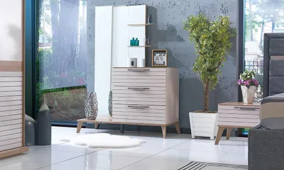 Immagine prodotto di Cassettiera da corridoio Credenza bassa Madia Armadio Vestaio