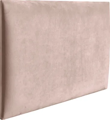 Produktbild von RAVIO Wandpaneel Wandkissen als Kopfteil für Bett 3D Wandverkleidung mit Schaumstoff Wandpolster Wanddeko (50 x 40 cm, Farbe: Puderrosa - Magic Velvet 2253)