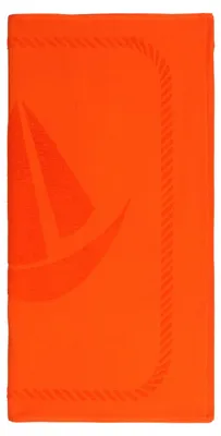 Imagen del producto de Toalla de playa Anemoss, 70x140 cm – 100% algodón, absorbente y de secado rápido, ideal para la playa o el gimnasio, para mujeres y hombres, color naranja
