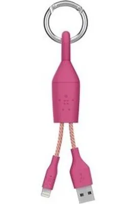 Produktbild von BELKIN Fashion Charging Lightning USB Schlüsselanhänger Ladekabel Apple iPhone F8J173BT06INPNK