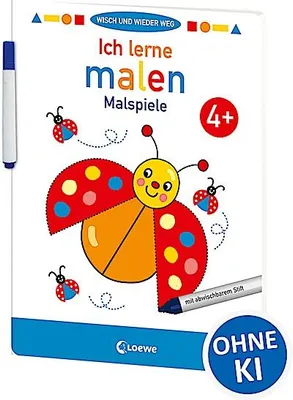 Produktbild von Wisch und wieder weg - Ich lerne malen 4+