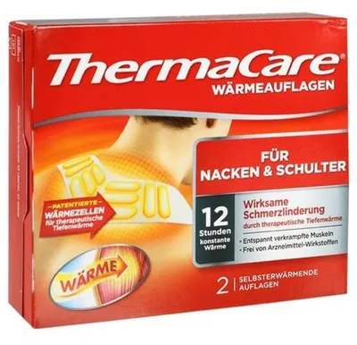 Immagine prodotto di Cuscinetti termici ThermaCare per collo e spalle, 2 cerotti