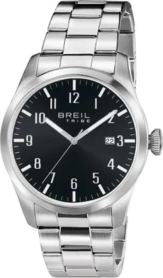 Zdjęcie produktu dla Zegarek męski Breil, linia Classic Elegance, tarcza: czarna, mechanizm: tylko wskazówki, napęd: kwarcowy