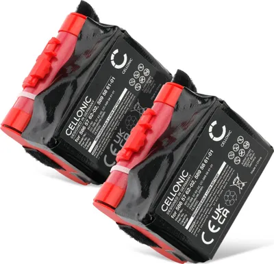 Image de CELLONIC 2x Batterie pour Outil Compatible avec Husqvarna Automower 305, Automower 105, Compatible avec Gardena R40Li 2017, 586 57 62-02 - (2500mAh, 18.5V)