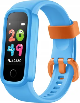 Zdjęcie produktu dla SMARTBAND Zegarek Wodoodporny Opaska dla Dzieci SmartWatch IP68 14 trybów / KR01 / Niebieski