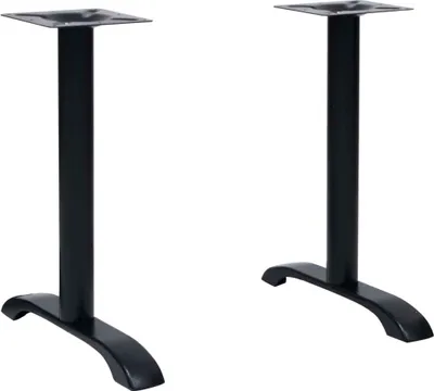 Obrázek produktu pro Nohy pro bistro stoly 2 ks černé 61x8x72 cm litina