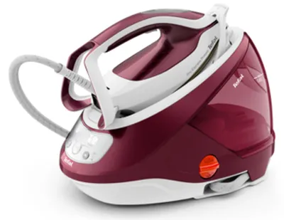 Immagine prodotto di Tefal GV9220 Stazione stirante a vapore 2600 W Durilium AirGlide Autoclean piastra Borgogna, Bianco