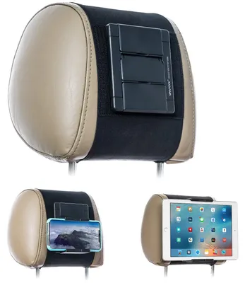 Productafbeelding van Solidchoice - Auto Hoofdsteun Houder voor Tablets en Smartphones