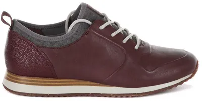 Produktbild von CLARKS Women's HERO FUSE burgundy Leder Halbschuhe 39
