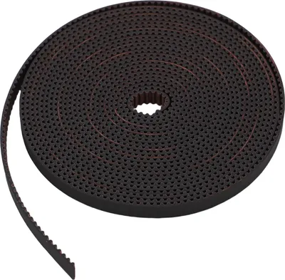 Image de Courroie dentée pour imprimante 3D, compatible avec l'entraînement synchrone de la CREALITY K1 MAX, largeur 6 mm, longueur 3,5 m, pas de 2 mm, accessoire en néoprène