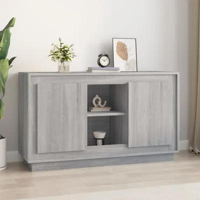 Obrázek produktu pro vidaXL Příborník Grey Sonoma 102x35x60 cm Materiál dřeva