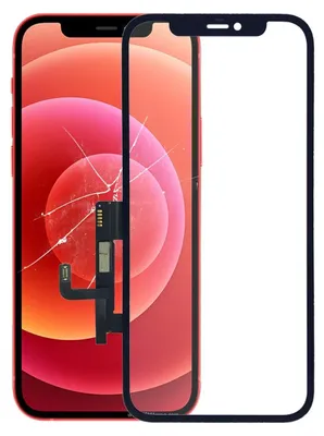 Obrázok produktu pre Pre Apple iPhone 12 / 12 Pro Digitizer Dotykový panel Náhradný diel Oprava Black