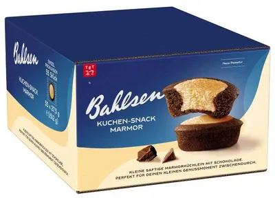 Produktbild von Bahlsen Kuchen-Snack Marmor 55er