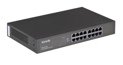 Zdjęcie produktu dla Przełącznik Tenda TEG1016D, 16-portowy Gigabitowy, Ethernet