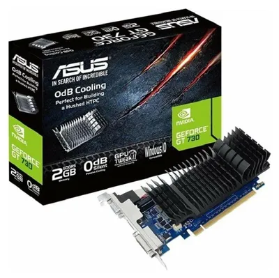 Imagen del producto de Asus Vga Nvidia Gt 730 Sl 2Gd5 Brk 2Gb Ddr5