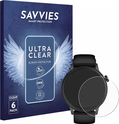 Produktbild von 6x Für YYKY ET470 1.4" Schutzfolie Savvies Displayschutz Display Schutz Folie Klar Transparent