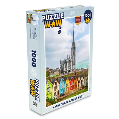 Obrázok produktu pre MuchoWow® Puzzle 1000 ks Katedrála na pobreží