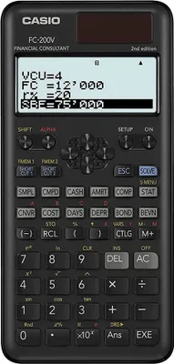 Zdjęcie produktu dla Casio Casio FC 200V2 Finanzrechner