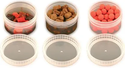Immagine prodotto di Fox Mini Bait Tubs clear 6 Stück