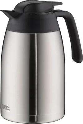 Produktbild von Isolierkanne, 1,5l, Edelstahl, 24h warm/kalt, groß, dicht, spülmaschinengeeignet