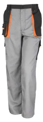 Immagine prodotto di Result Safe-Guard - Pantaloni da lavoro per uomo/donna Unisex FK2906 (44R) (grigio/nero/arancione)