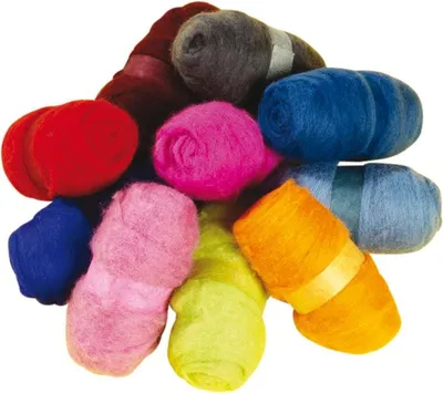Produktbild von Betzold Märchenwolle, 1 kg, in 10 Farben