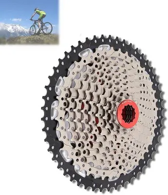 Produktbild von Famanu 10-Gang Fahrrad Kassette 11-50T - Mountainbike Zubehör
