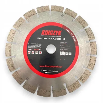 Produktbild von Kinczyk Turbo B Diamanttrennscheibe für Beton