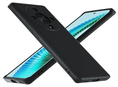 Obrázek produktu pro Pro Honor Magic 6 Lite silikonové TPU ochranné pouzdro na mobilní telefon, černé