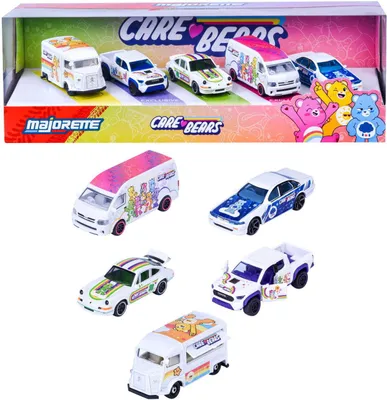 Immagine prodotto di Majorette 8504105005 - Confezione regalo Care Bears da 5 pezzi - Nuovo