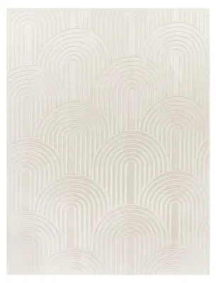 Produktbild von TT Home Wohnzimmer Teppich Esszimmer Kurzflor Moderne Geometrische Optik Mit Streifen Skandi Boho Style Flauschig Unifarben Größe 160x220 cm