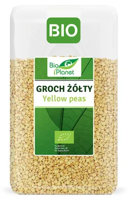 GROCH ŻÓŁTY BIO 1 kg - BIO PLANET
