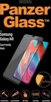 Zdjęcie produktu dla PanzerGlass 38677 PanzerGlass Edge-to-Edge for Galaxy A41 black