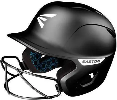 Produktbild von Easton Ghost Fastpitch Softball Batting Helmet w/Mask for Women | L/XL Black Baseball/Softball Artikel