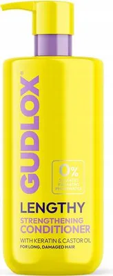 Immagine prodotto di GUDLOX Balsamo rinforzante e rinforzante con olio di ricino e cheratina, 400 ml