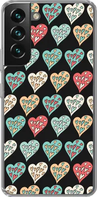 Produktbild von MuchoWow® Handyhülle Schutzhülle Hülle für Telefoonhoesje Samsung Galaxy S22 Plus Mädchen - Herz - Herzen - Muster - Mädchen - Kinder - Mädchen Silikon Softcase Handy Hülle - Schutzabdeckung