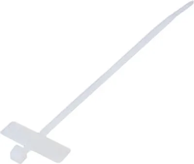 Produktbild von Transmedia Kabelbinder; mit Beschriftungsfeld quer, KBB 3-100