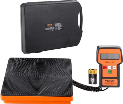 Obrázok produktu pre VEVOR Váha chladiva 50 kg Charge Recovery Freon Scale, s káblovým diaľkovým ovládaním, 2 g vysoko presná elektronická digitálna váha s puzdrom a suchou batériou
