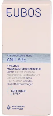 Immagine prodotto di EUBOS Sensitive Hyaluron Crema Contorno Occhi, 15 ml Crema