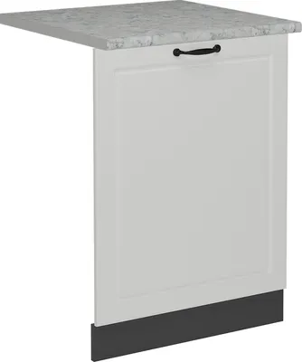 Obrázok produktu pre Predný panel umývačky riadu Vicco R-Line Biely vidiecky dom 60 cm s pracovnou doskou, Model 55078