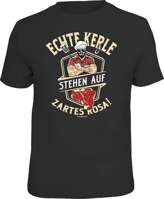 Produktbild von Grillen - Textilien - echte Kerle